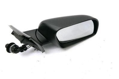 VW Polo 9N 9N3 manueller Spiegel Außenspiegel rechts vorne Schwarz matt