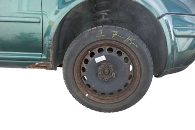 2x Golf 4 Bora Reifen Felgen 205/55 R16 Winterreifen 7-8mm M+S Allwetterreifen