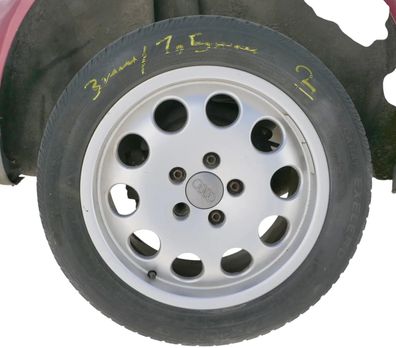 1x A4 A6 4B Alufelge original 8D0601025K 7j x16H2 ET45 205/55 ZR16 Felge Alu 2