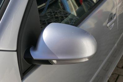 Golf 5 1K elektrischer Spiegel Außenspiegel links mit Blinker silber grau LA7W