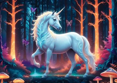 Mystisches Einhorn