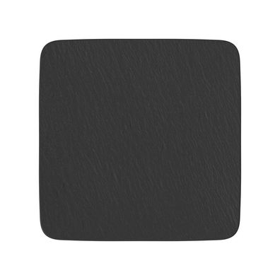 Villeroy & Boch Manufacture Rock Servierplatte quadratisch/Gourmetteller Premium