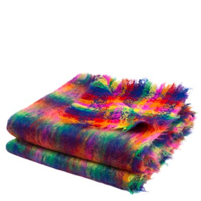 Zoeppritz Basis #331 Raincheck colour mix plaid 990 70% Mohair, 27% Virgin Wool,