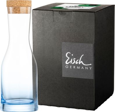 Eisch Karaffe 840/0.85 blau ND im Geschenkkarton CARAFE NO DROP 30184009/ 180178