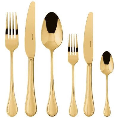 Sambonet Royal Edelstahl/PVD Gold Besteck 36tlg. Vh. S0199-S00017-S0044 52763G83