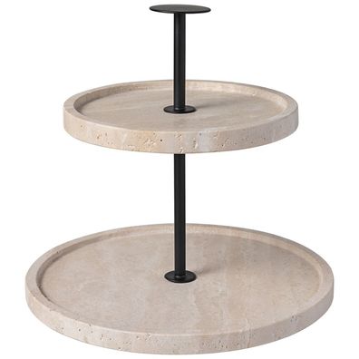 Villeroy & Boch Manufacture Travertine Etagere 245 mm 245.0 x 245.0 x 225.0 mm