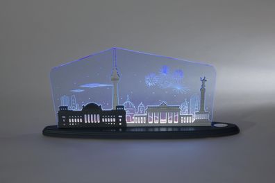 Motivleuchte Berlin Länge ca 47cm NEU Schwibbogen Lichterbogen LED Hauptstadt