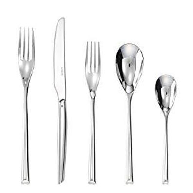 Sambonet H-Art Edelstahl versilbert Besteck 36tlg. Mono S0018-S00014-52727-83