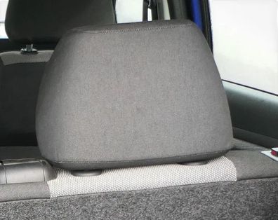 1x Skoda Fabia 5J Kopfstütze hinten rechts links - anthrazit