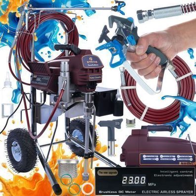 Zenthril Farbspritzgerät Vortex E StandPro – 3000W 20MPa 3,5L/min CE