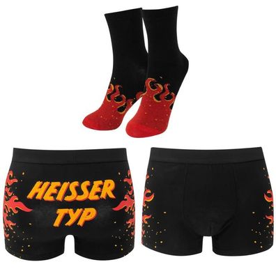 Boxershorts & Socken Set Motiv »Heisser Typ« Sheepworld, 47960