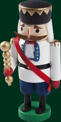 Nussknacker König Ludwig II. Höhe= 9cm NEU Weihnachten Seiffen Nutcracker Nüsse E