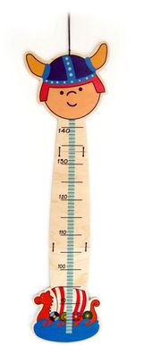 Holzdekoration Messlatte Arne BxLxH 850x260x20mm NEU Messen Messholz Skala Größe