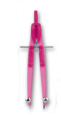 Colour Code pink Schnellverstellzirkel 360mm, Brunnen