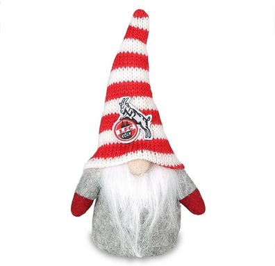 1. FC Köln Weinachtszwerg Filz-Wichtel Ringel (8cm) 4080597