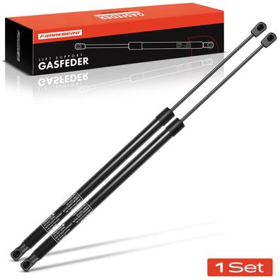Frankberg 2x Gasfeder Dämpfer Heckklappe für Citroën Nemo Fiat Fiorino Peugeot Kombi