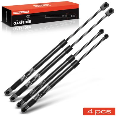 Frankberg 4x Gasfeder Heckscheibe Heckklappe für Citroen C4 Picasso I