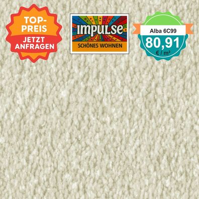 Vorwerk Alba 6C99 Velours Teppichboden 400 cm breit - versandkostenfrei