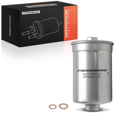 Frankberg 1x Kraftstofffilter für Bentley Ferrari Ford Peugeot Lancia Rolls-Royce Saa