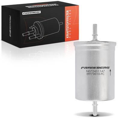 Frankberg 1x Kraftstofffilter für VW Golf 4 Bora T5 Audi A3 A4 A8 TT Seat Leon Skoda