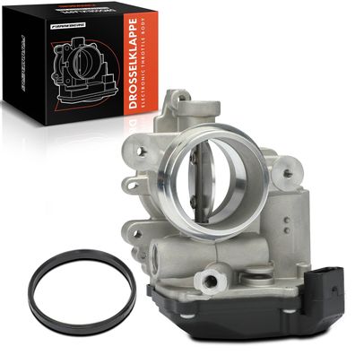 Frankberg 1x Drosselklappe Drosselklappenstutzen für VW Passat Golf VI Audi A3 A4 Sea