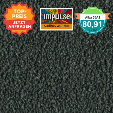 Vorwerk Alba 55A1 Velours Teppichboden 400 cm breit - versandkostenfrei