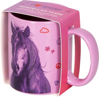 Die Spiegelburg 21979, Tasse Love - I LOVE HORSES