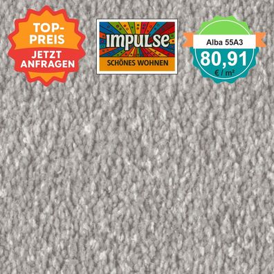 Vorwerk Alba 55A3 Velours Teppichboden 400 cm breit - versandkostenfrei