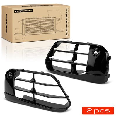 Frankberg 2x Kühlergrill Kühlergitter Vorne Links Rechts für BMW X1 Van F48 2014-2022