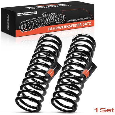 Frankberg 2x Fahrwerksfeder Vorderachse fér Mercedes-Benz S-Klasse W116 W126 C126 19