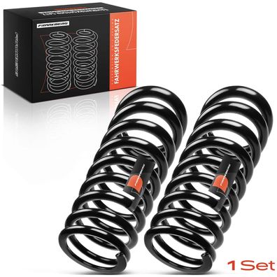 Frankberg 2x Fahrwerksfeder Hinterachse fér Mercedes-Benz S-Klasse W116 W126 C126 19