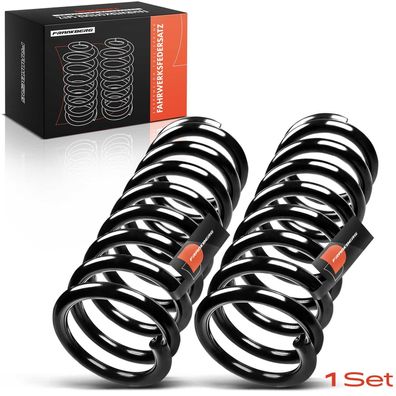 Frankberg 2x Fahrwerksfeder Hinterachse fér Mercedes-Benz S-Klasse W126 C126 SL R107