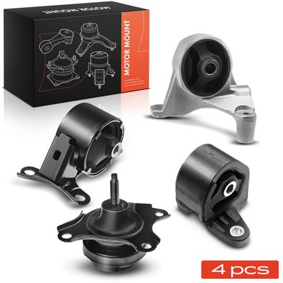 Frankberg 3x Motorlager+1x Getriebelager Vorne und Hinten für Honda Civic 7 VII EP ES