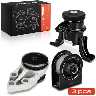 Frankberg 3x Motorlager Links für Mazda Tribute EP 3.3.0 V6 AWD 2000-2008