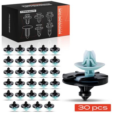 Frankberg 30x Befestigungsclips für VW Golf 3 Jetta III Passat Vento