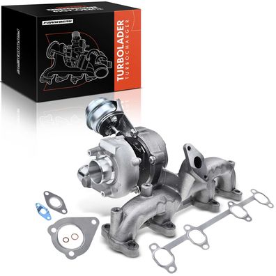 Frankberg 1x Turbolader Abgaskrümmer Einheit für VW Golf Polo Passat Sharan Touran Au