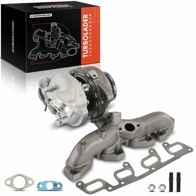 Frankberg 1x Turbolader Abgaskrümmer Einheit für VW Golf Passat Sharan Tiguan Touran