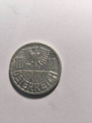 Münze Österreich 10 Groschen 1952