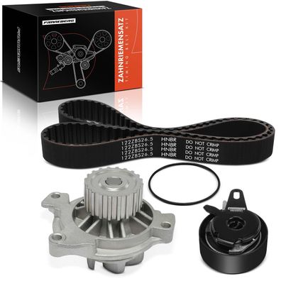 Frankberg 1x Zahnriemensatz Zahnriemen Wasserpumpe für VW Golf Passat Touran Seat Alt