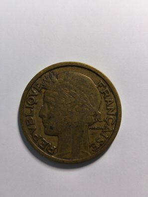 Münze Frankreich 2 Francs 1934