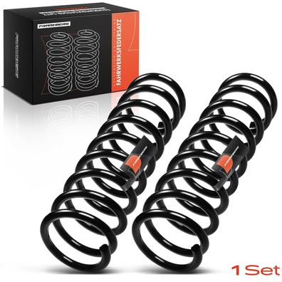 Frankberg 2x Fahrwerksfeder Hinterachse für BMW 7er E38 1994-2001