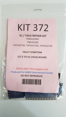 TX-P42 YSUS Reparatur Kit 372 für TNPA5330 bei Fehler keine Funktion