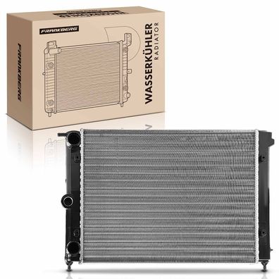 Frankberg 1x Kühler Wasserkühler Motorkühler für VW Passat Polo Santana Golf