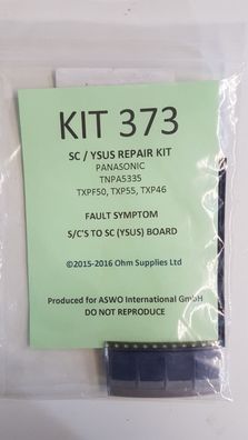 TX-P46 TX-P50 TX-P55 SC YSUS Reparatur Kit 373 für TNPA5335 bei Fehler keine Funktion