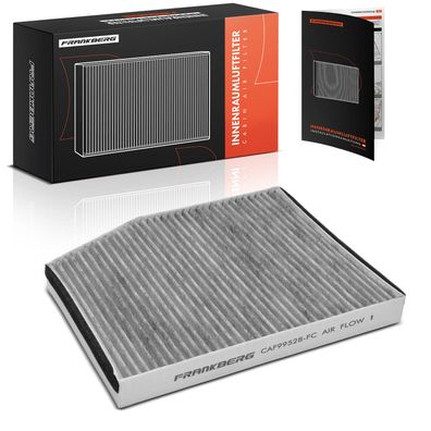 Frankberg 1x Innenraumfilter Aktivkohlefilter für Ford Tourneo Custom V362 Bus Transi