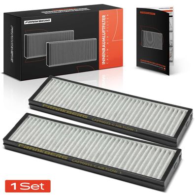 Frankberg 2x Innenraumfilter Aktivkohle für Hyundai i20 PB PBT 1.4 CRDi 2008-2015