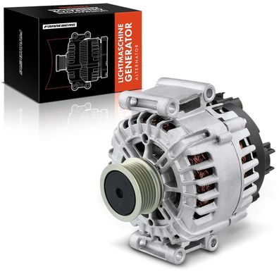 Frankberg 1x Lichtmaschine Generator für Audi A6 4F2 A6 Avant 4F5 C6 2.0 TFSI 2005-20