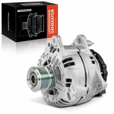 Frankberg 1x Lichtmaschine Generator für VW Golf VI 5K1 Passat Touareg Audi A3 A4 Jee