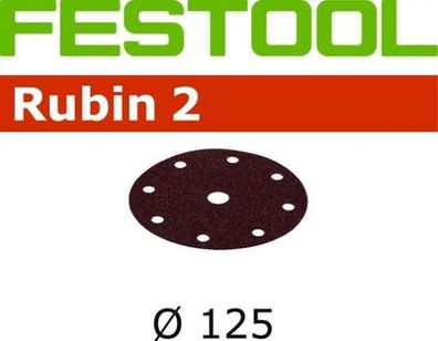 Festool Schleifscheiben STF D125 /8 P40 Rubin/10 Nr. 499101