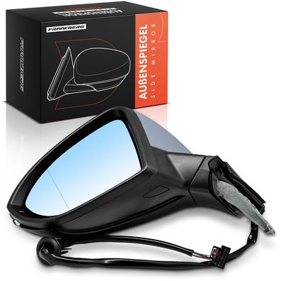 Frankberg 1x Außenspiegel Links fér VW Golf VII Van Variant 5G1 BE BA5 BV5 2012-2021